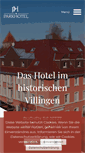 Mobile Screenshot of parkhotel-villingen.de